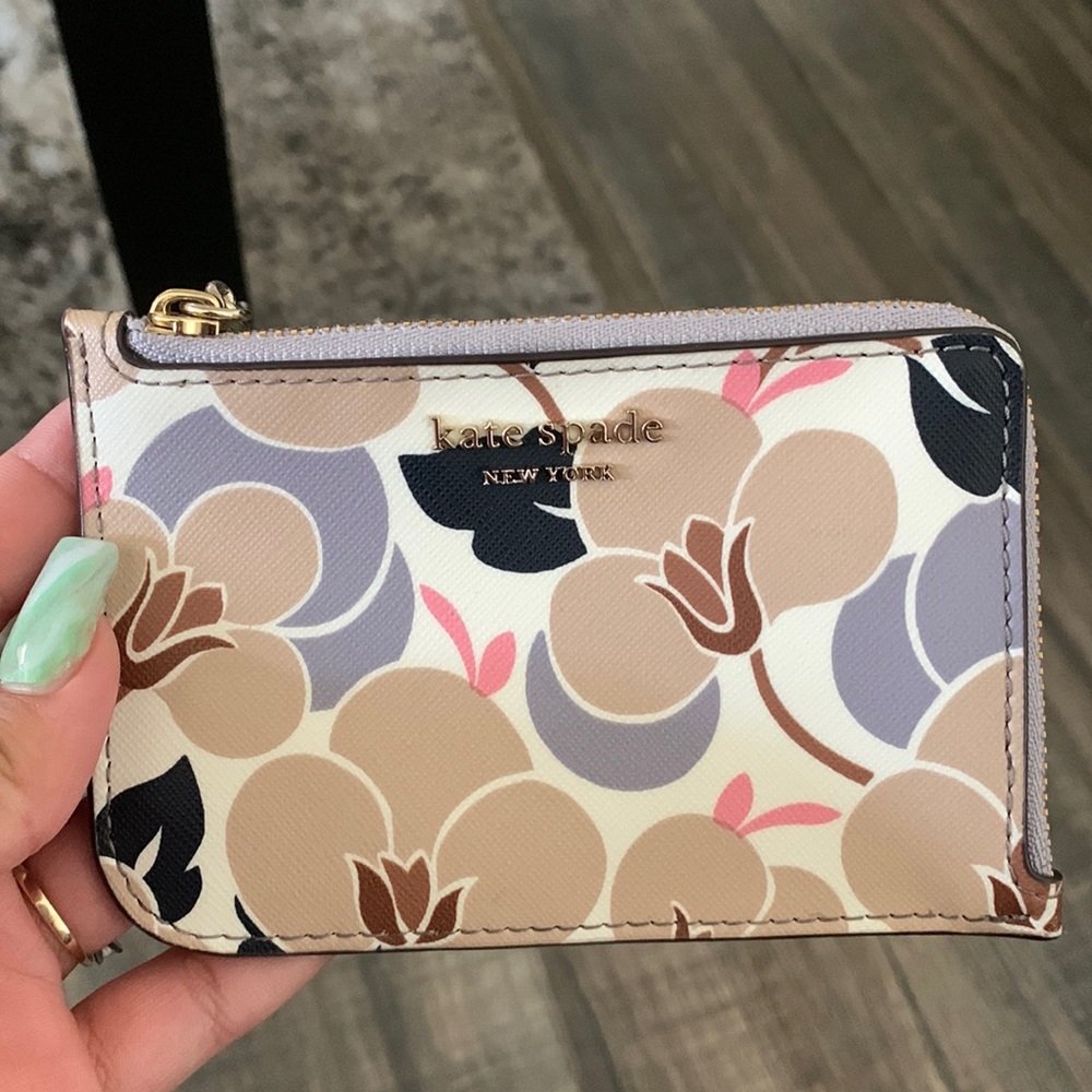 Kate Spade L-zip Card Holder